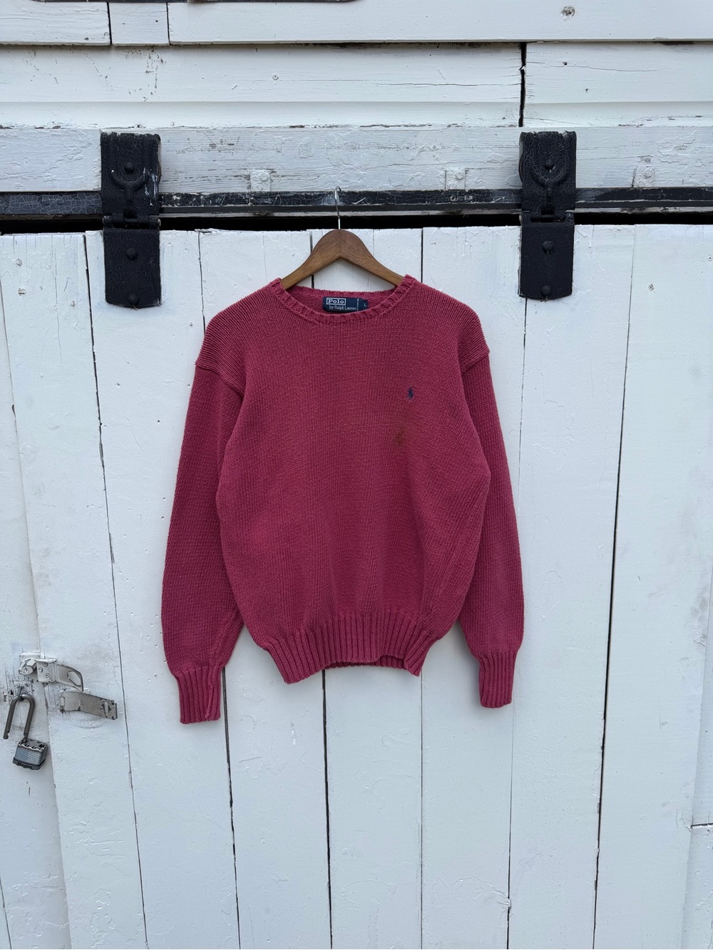 Polo by Ralph Lauren Men's Crewneck Sweater - Rose